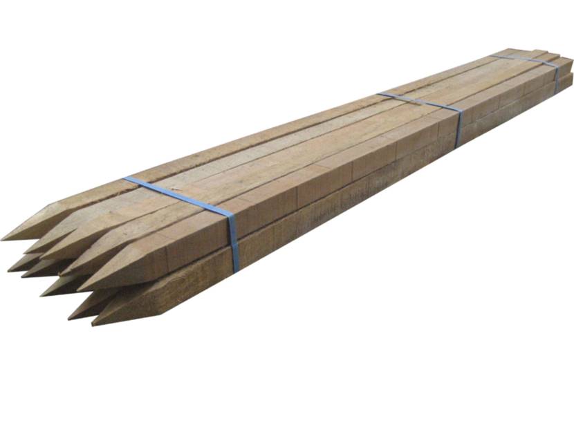 Untreated Wooden Stakes - 38 & 50mm sq