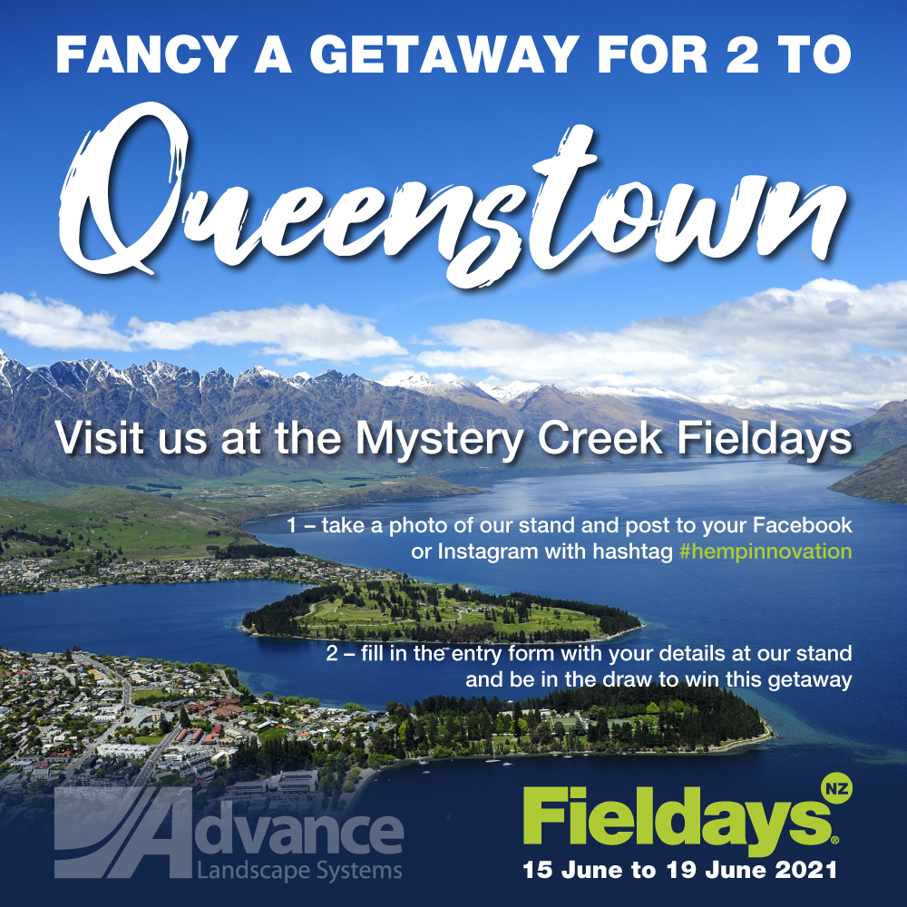 Find Us at The Fieldays... and be in to  win a Queenstown Getaway for Two!