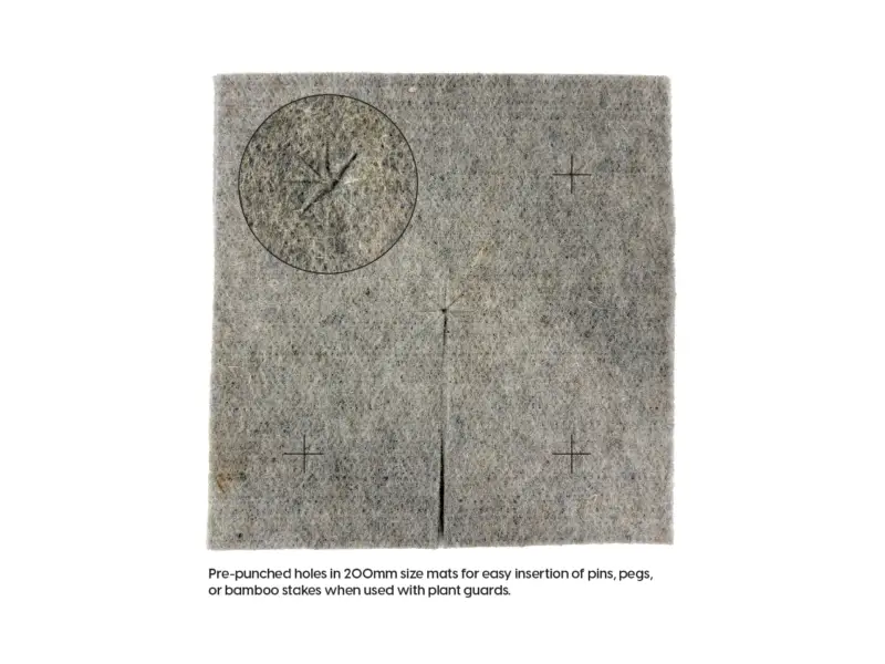 EcoWool_200mm Plant Guard Mat