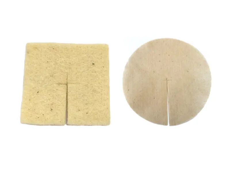 square and disc mats