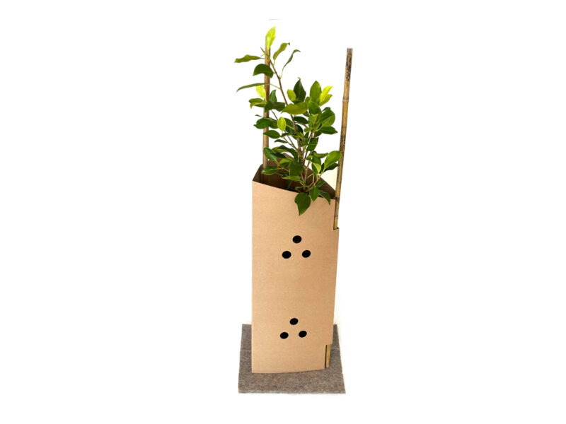 FiberGuard 450 Kit Front with plant