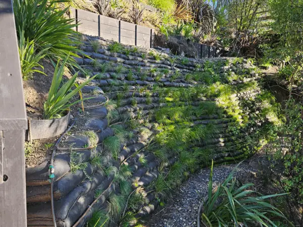 Flex MSE Vegetated Retaining Wall