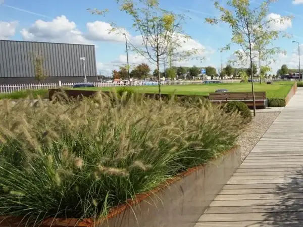 Straight Retaining Wall 2