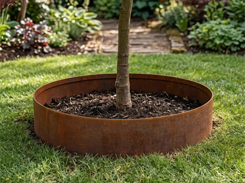 Tree Ring-Corten _1