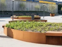 Retaining Wall Curved | Archipello.