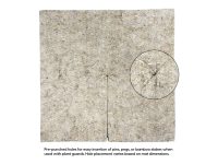 Weed mat slits and holes - Hemp